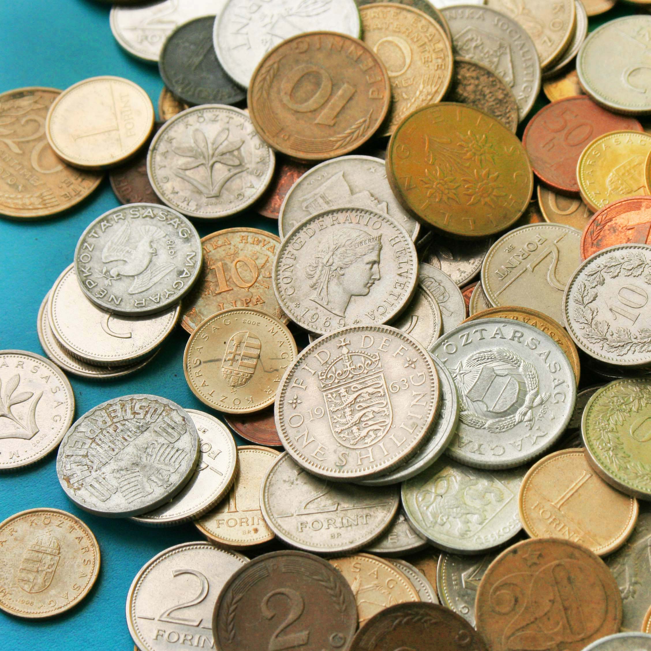 Coins before Euro by Taki Steve