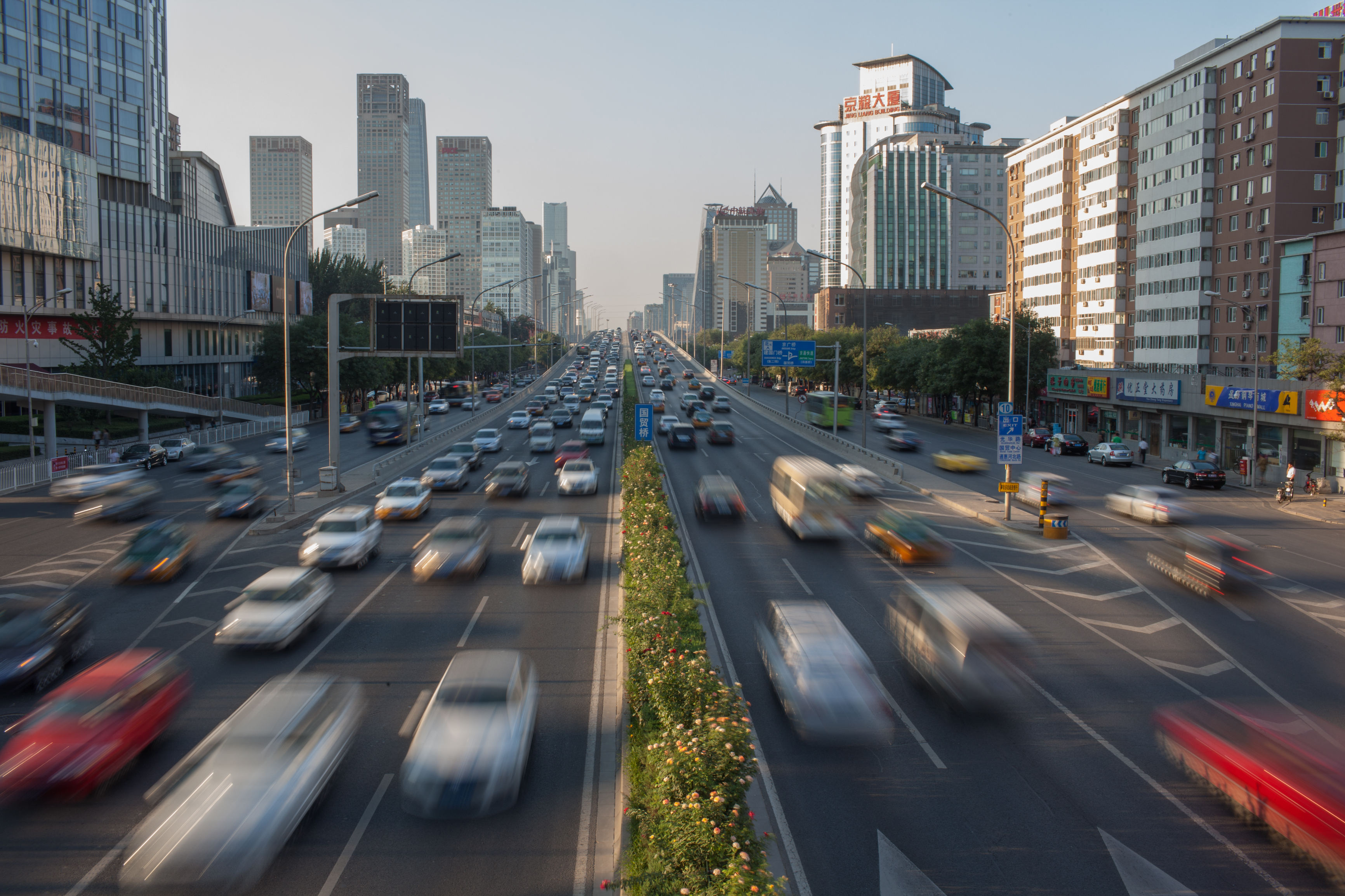 Sunday Afternoon Traffic in Beijing by Jens Schott Knudsen