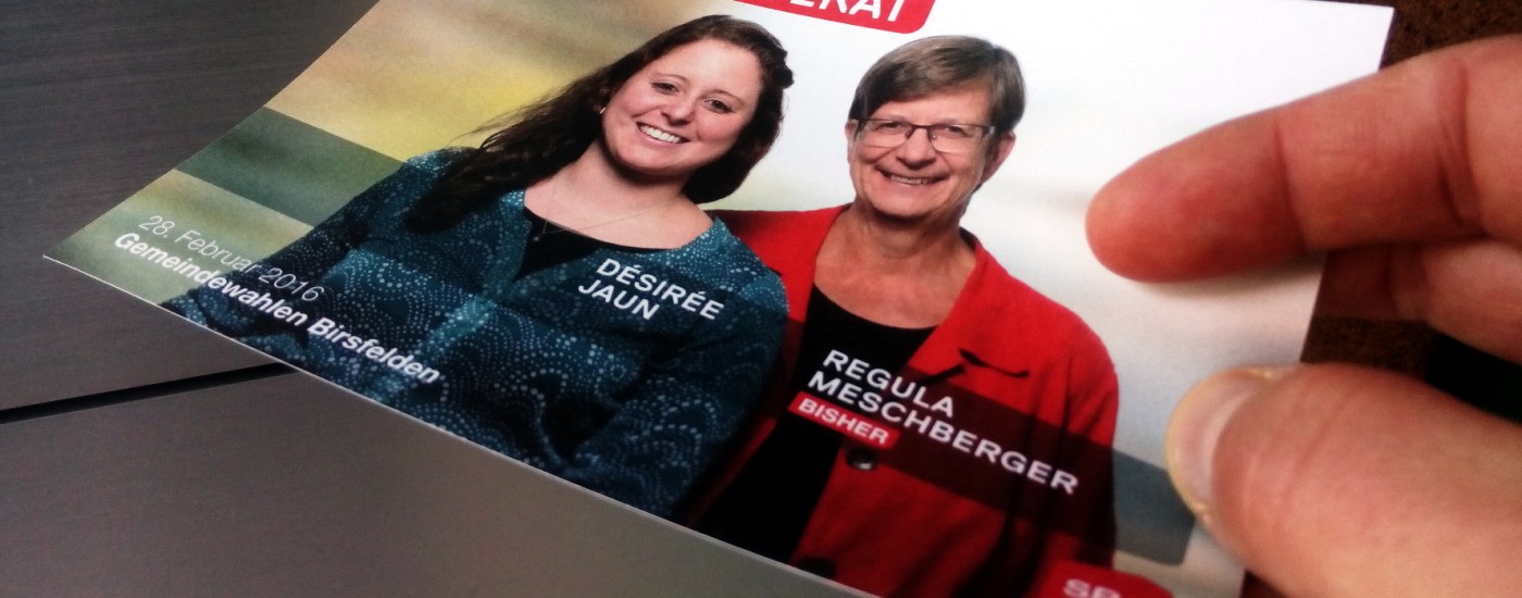 Désirée Jaun und Regula Meschberger in den Gemeinderat