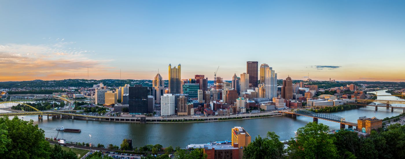 Pittsburgh skyline by dan Chmil