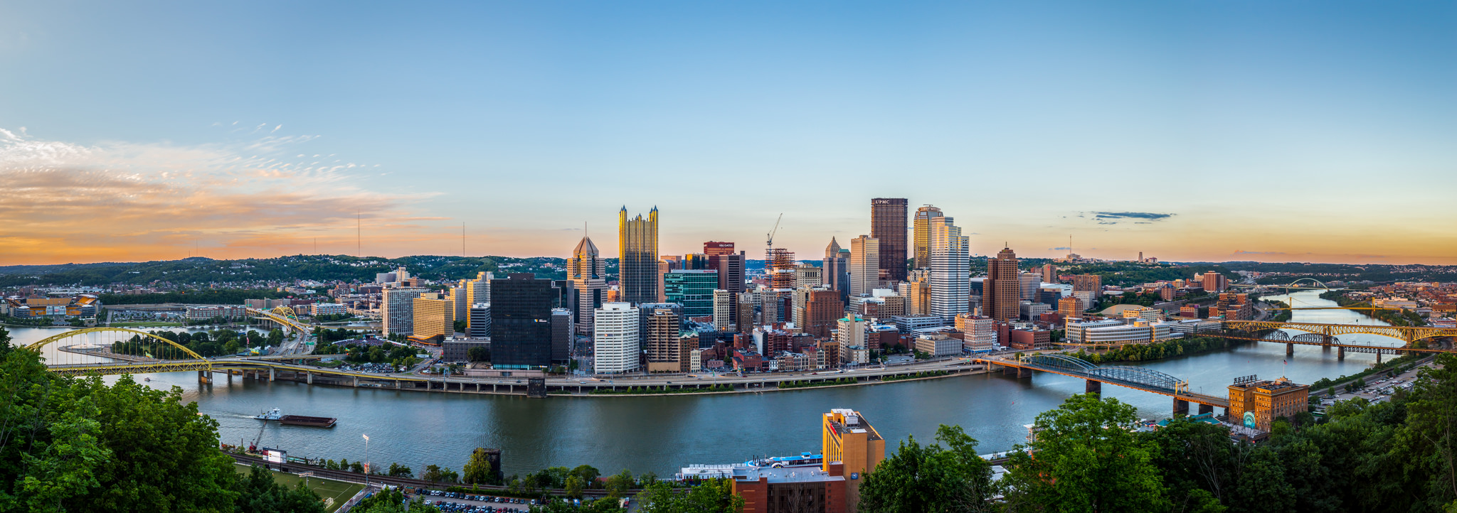 Pittsburgh skyline by dan Chmil