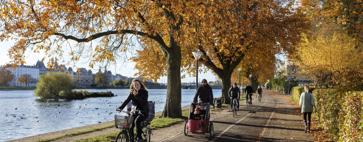 Autumn and bicycles in Copenhagen by Kristoffer Trolle